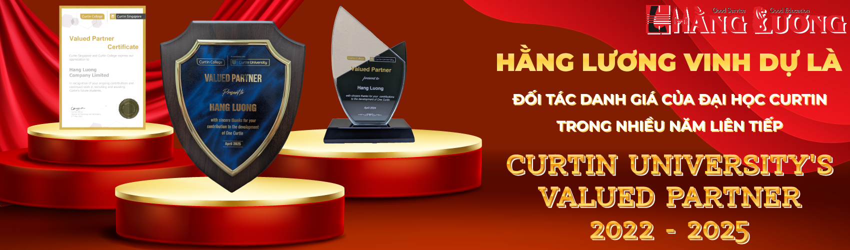 Curtin Valued Partner Awar 3 years