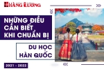 NHỮNG ĐIỀU CẦN BIẾT KHI CHUẨN BỊ DU HỌC HÀN QUỐC NHỮNG ĐIỀU CẦN BIẾT KHI CHUẨN BỊ DU HỌC HÀN QUỐC