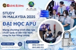 STUDY IN MALAYSIA 2025: ĐẠI HỌC APU MANG CHƯƠNG TRÌNH ĐÀO TẠO CHUẨN QUỐC TẾ ĐẾN VIỆT NAM CÙNG DU HỌC HẰNG LƯƠNG STUDY IN MALAYSIA 2025: ĐẠI HỌC APU MANG CHƯƠNG TRÌNH ĐÀO TẠO CHUẨN QUỐC TẾ ĐẾN VIỆT NAM CÙNG DU HỌC HẰNG LƯƠNG